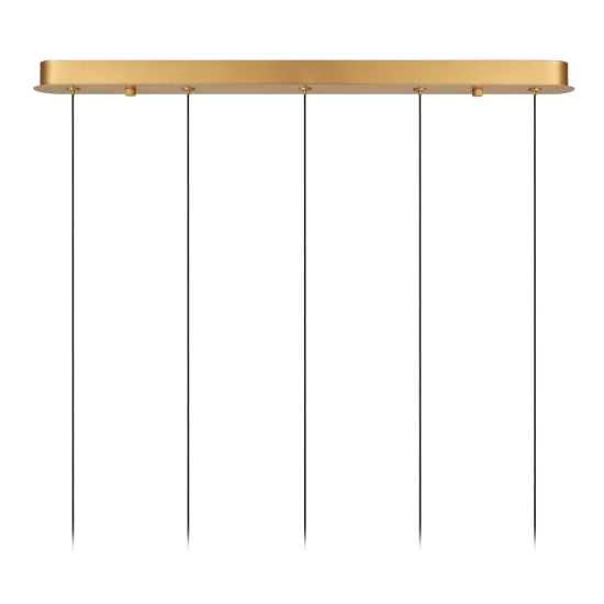 DILENKO Lampa wisząca LED Dim. 5x3,5W 2700K złoty mat / mosiądz 13497/16/02 Lucide - zdjęcie dodatkowe 5